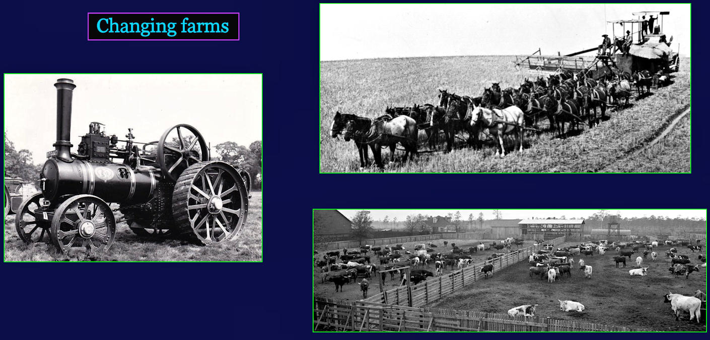 Midwestern farming, 1910